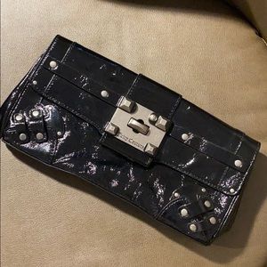 JUICY COUTURE leather clutch